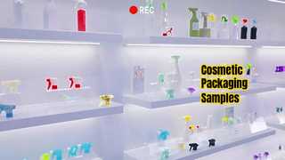 화장품 포장공장 샘플실