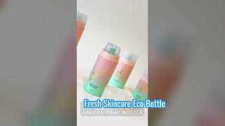 모든 플라스틱 공기 없는 병