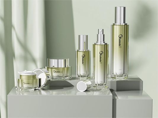 주문 액체 피부 관리 제품에 맞춤형 아크릴 로션 펌프 병 OEM online manufacture