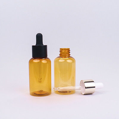 주문 앰버 PET 앰버 유리 눈 드립퍼 병 60ml 정밀 액체 분배를 위해 고급 유리 드립퍼 병 online manufacture