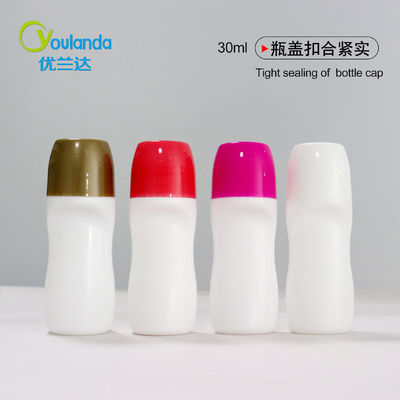 주문 pp 환경 친화적 인 30ml 플라스틱 롤 온 병 1OZ 특수 모양의 병 액체 롤러 병 online manufacture