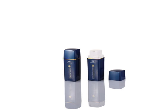 30ml Squarelogo 개인용 플라스틱 공기 없는 병 몸 관리를 위한 공기 없는 화장품 병