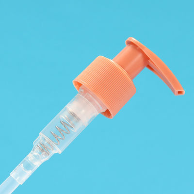 내부 스프링 플라스틱 로션 펌프 재사용 로션 디스펜서 1.00ml/T - 1.50ml/T 신체 세척용