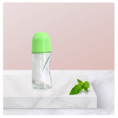 맞춤형 50ml 유리 롤러 병 반투명용 오일 병