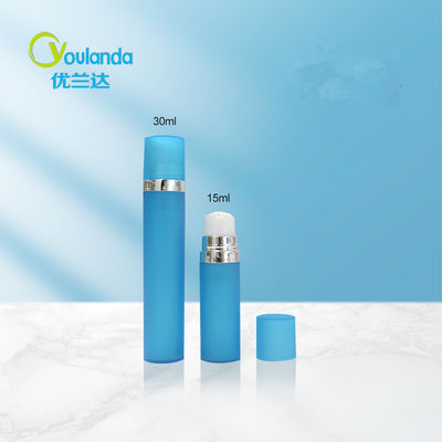 PP 휴대용 로션 재사용 공기 없는 펌프 병 휴대용 로션 용기 15ml 30ml 50ml