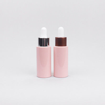 환경 친화적 인 50ml 고유 한 방울병 알루미늄 은 덮개 폐쇄와 함께 여행 방울병