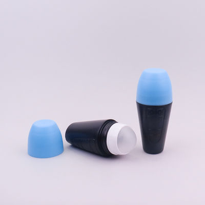50ml PP 롤 온 병 남성용 부드러운 공과 함께 롤러 볼 병