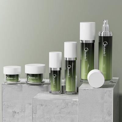 30ml 50ml 120ml 아크릴 얼굴 크림 병 및 로션 병 세트 화장품 포장 병