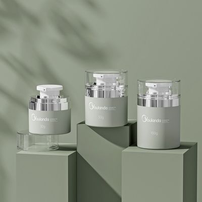 30ml 50ml 100ml 공기 없는 크림 병 PP 공기 없는 PETG 크림 미용 병