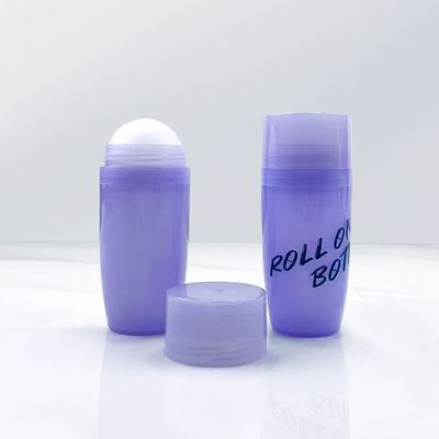 PP 50ML 에센셜 오일 용 병에 빈 롤 플라스틱 롤 병에 롤 데오도рант 병에