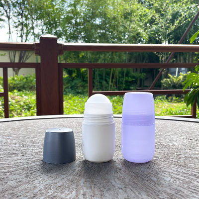 친환경 옵션을 위한 60ml 용량의 맞춤형 로고 플라스틱 롤온 보틀