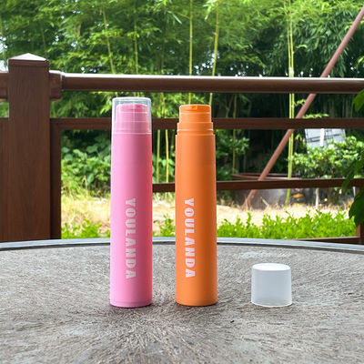 플라스틱 PP 맞춤형 60g 다채로운 화장품 개인 위생 에어리스 펌프 치약 튜브 병 60ml